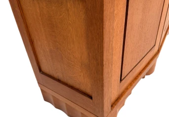 Art Deco Amsterdamse School Bookcase by Hildo Krop for Gebroeders Monsieur